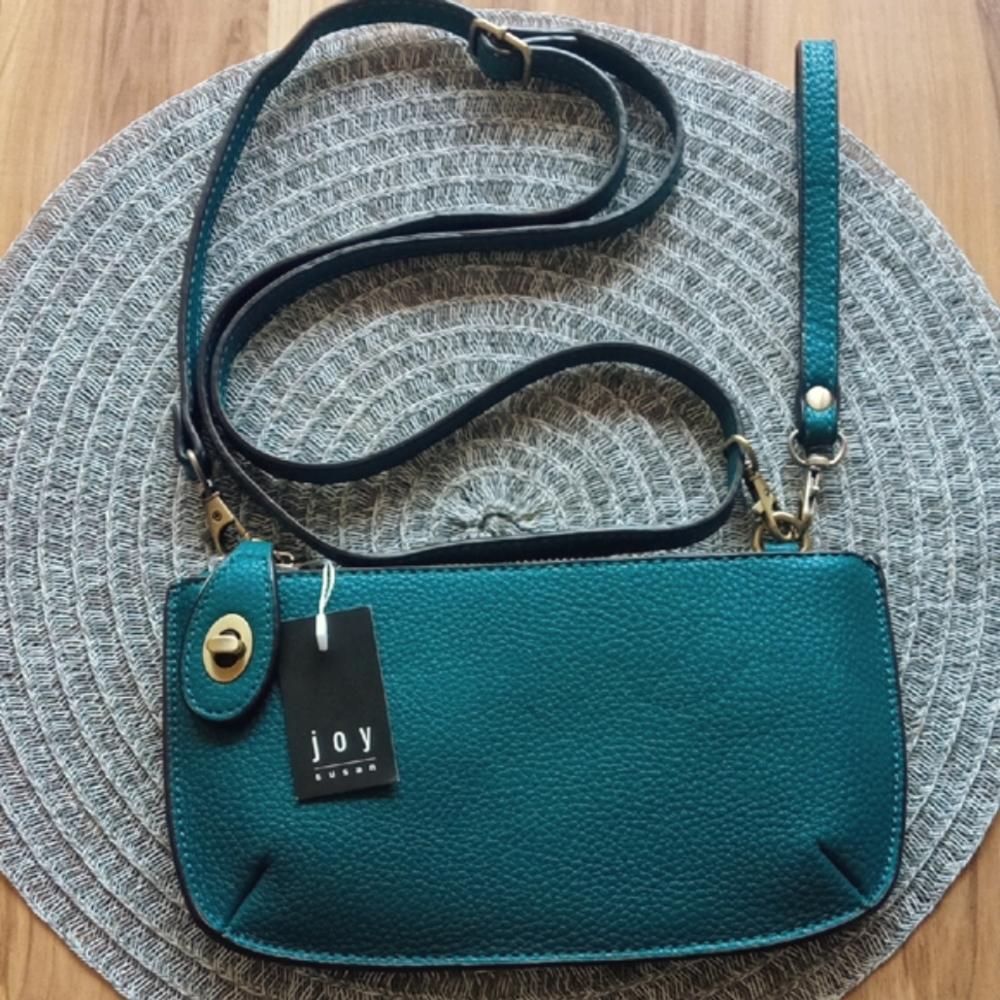 New With Tag Joy Susan Mini Crossbody Wristlet Clutch